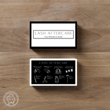 Load image into Gallery viewer, Sleek Lash Aftercare Canva Pro Template